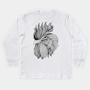 Rooster 2 Kids Long Sleeve T-Shirt